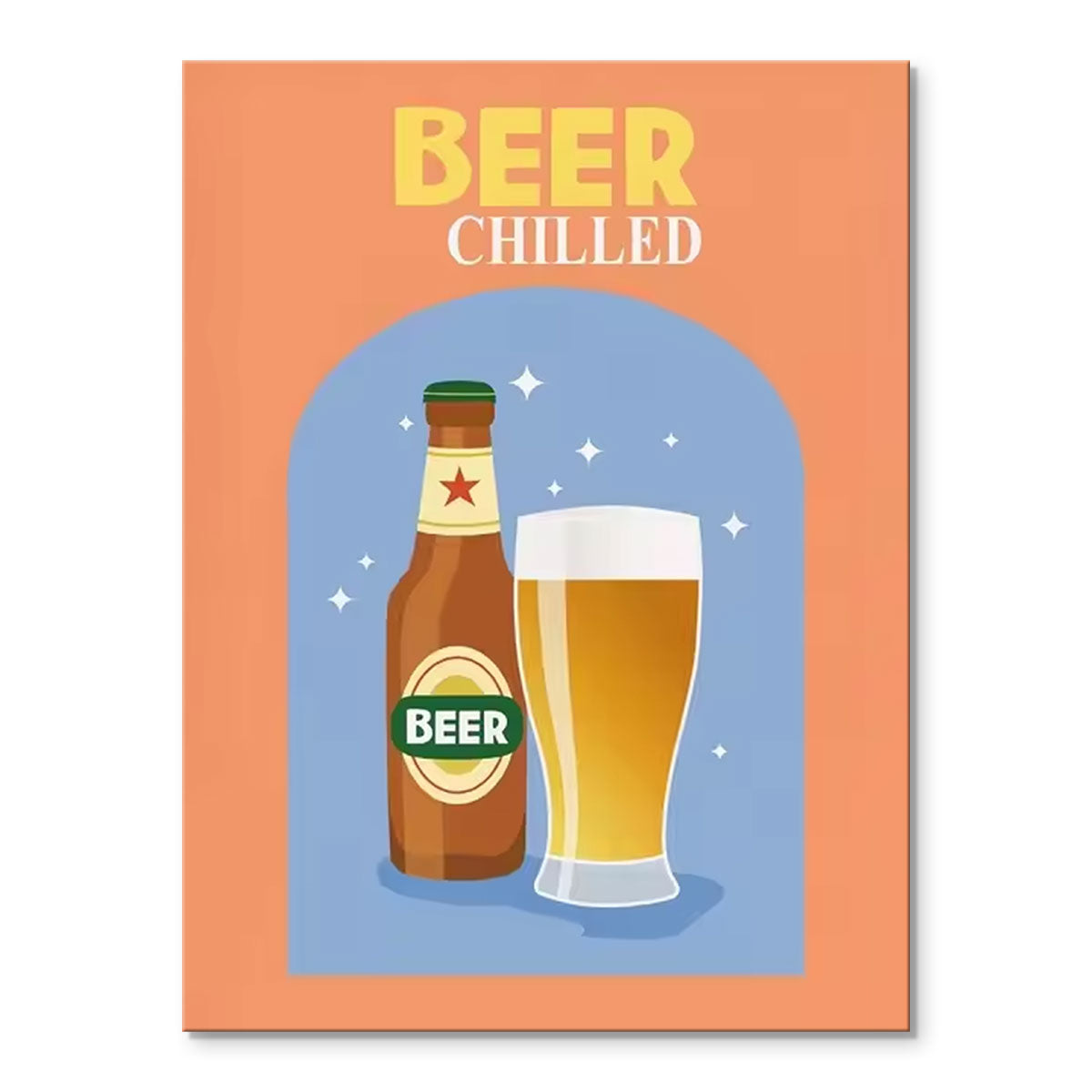 Beer Chilled | Mini Paint by Numbers Kit
