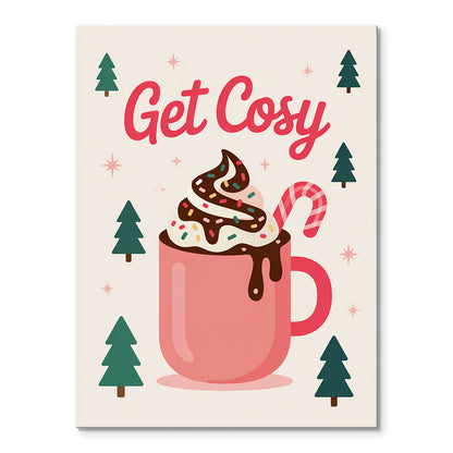 Get Cosy | Mini Paint by Numbers Kit