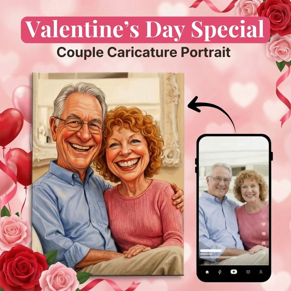 Custom Caricature Portrait | Paint by Numbers Kit