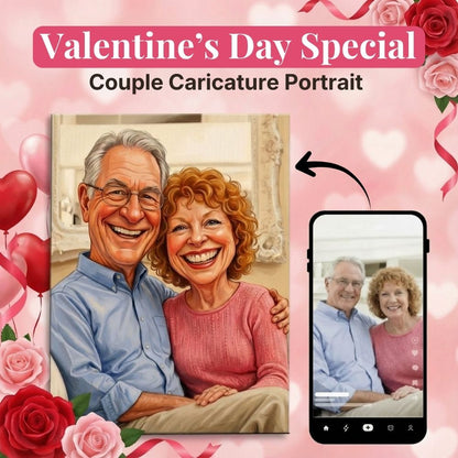 Custom Caricature Portrait | Paint by Numbers Kit