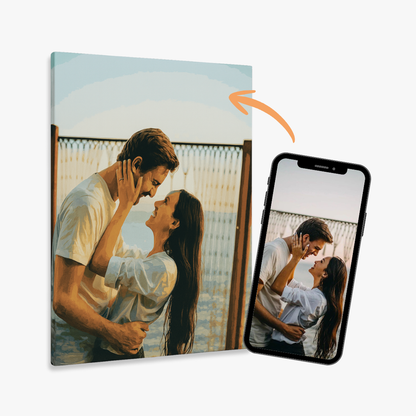 Date Night Kit For Couple | Custom Paint by Numbers