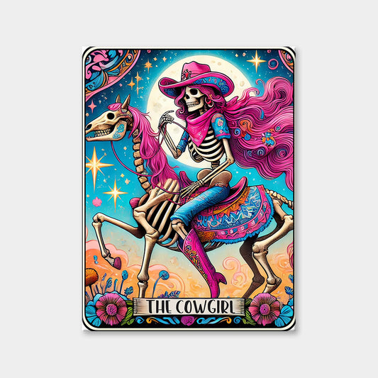 The Cow Girl - Tarot Card Diamond Painting