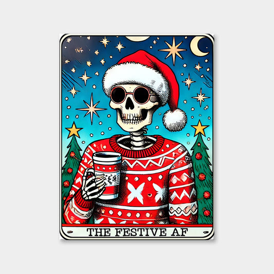 The Festive AF - Tarot Card Diamond Painting