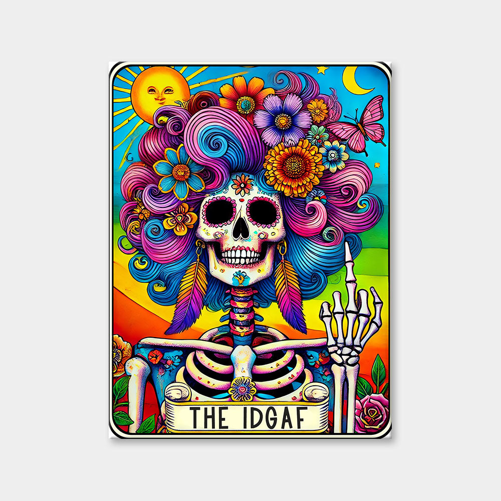 The IDGAF - Tarot Card Diamond Painting