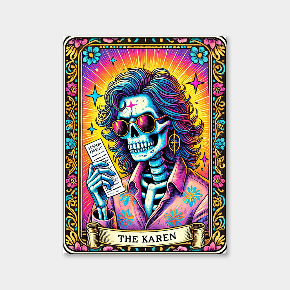 The Karen - Tarot Card Diamond Painting