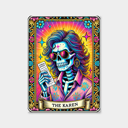 The Karen - Tarot Card Diamond Painting