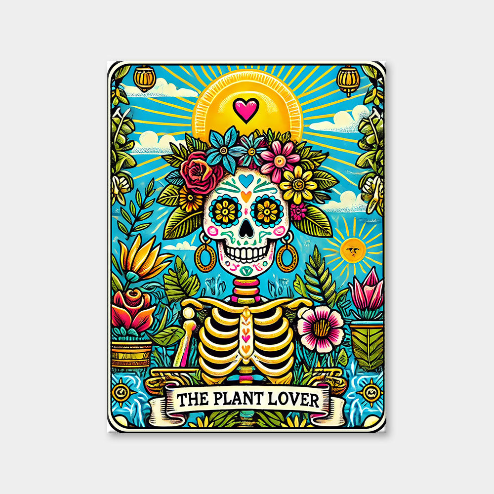 The Plant Lover - Tarot Card Diamond Painting