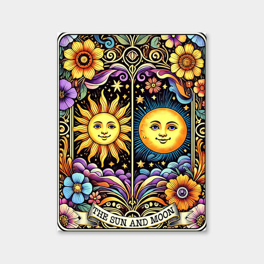 The Sun And Moon - Tarot Card Diamond Painting