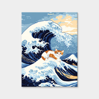The Great Cat Wave  | Diamond Painting