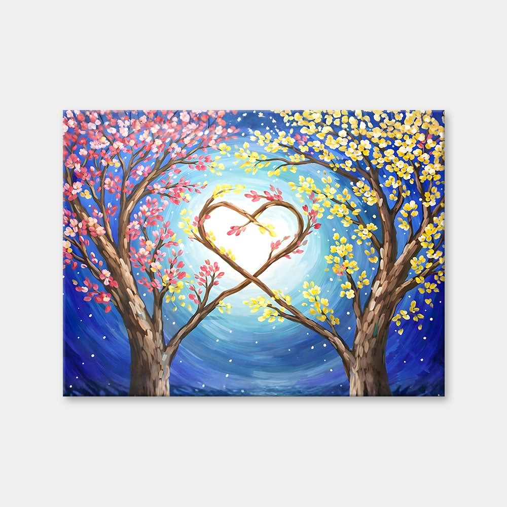 Twin Blossoms | Diamond Painting