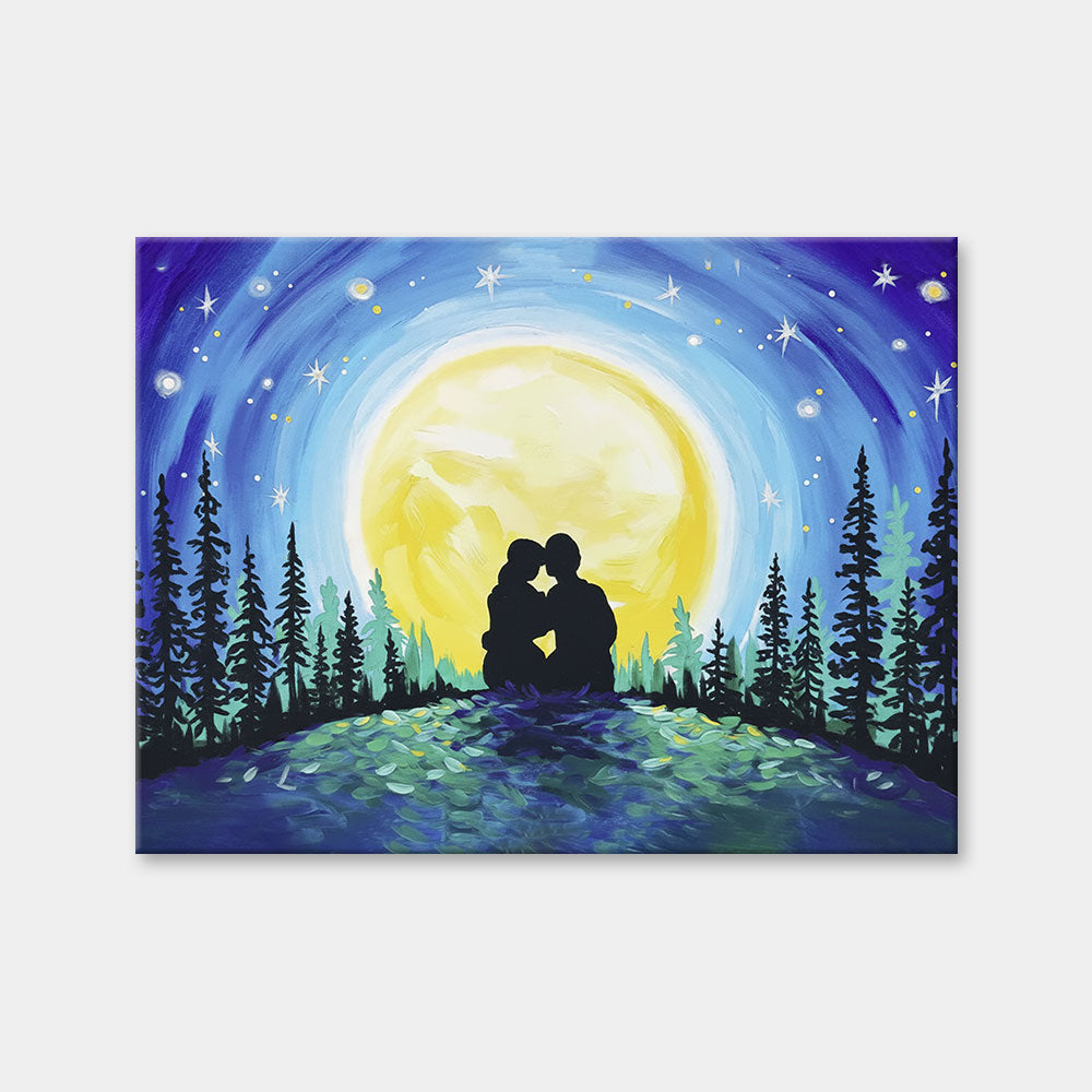The Moon’s Embrace | Diamond Painting
