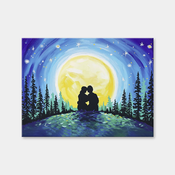 The Moon’s Embrace | Diamond Painting
