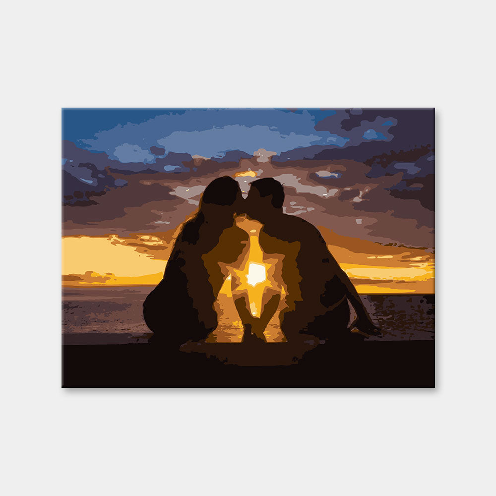 Sunset Silhouette | Diamond Painting