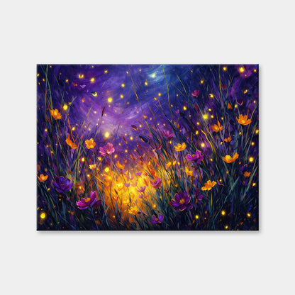 Midnight Fireflies | Diamond Painting