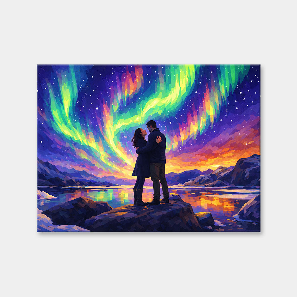 Aurora Couple | Diamond Painting