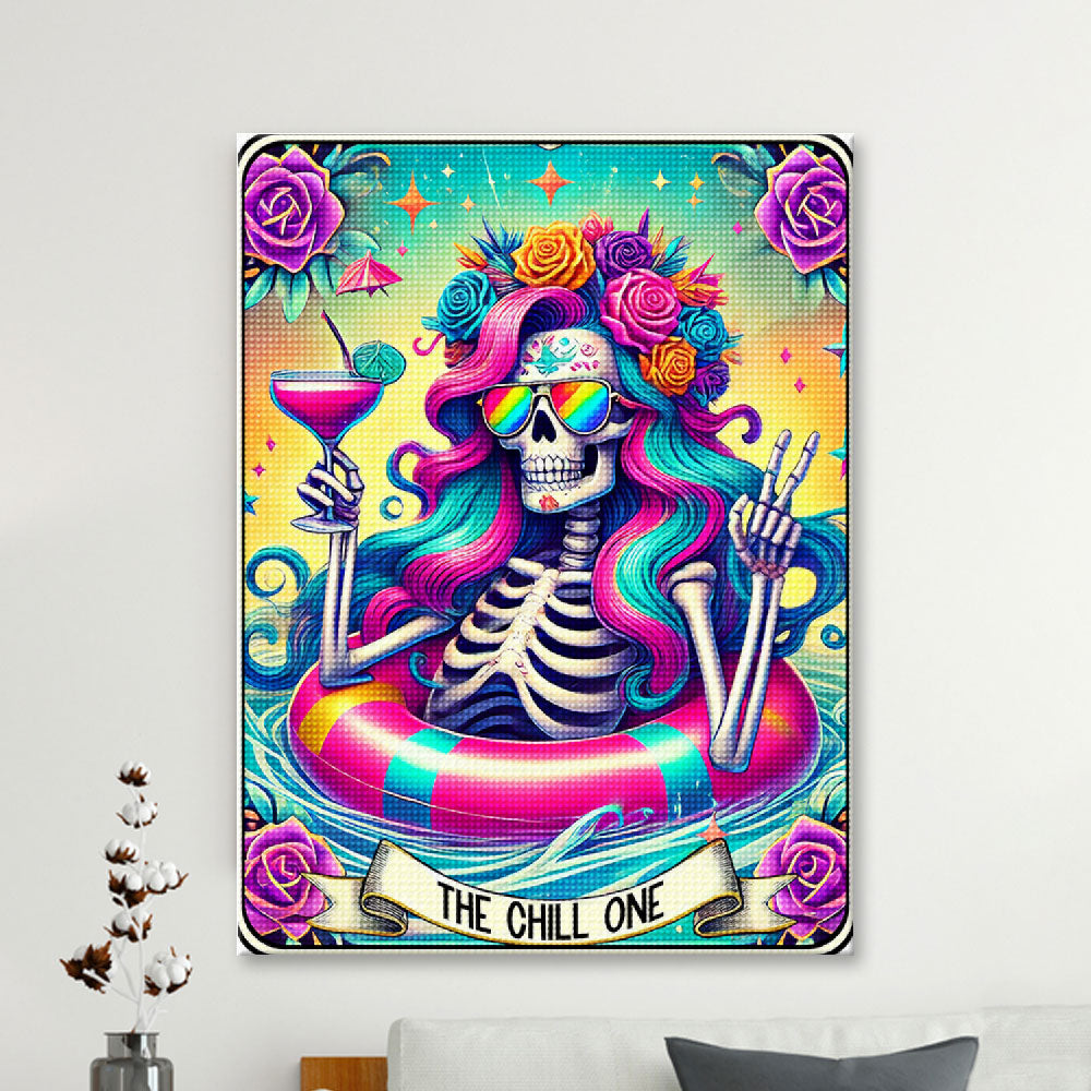 The Chill One - Tarot Card Diamond Painting