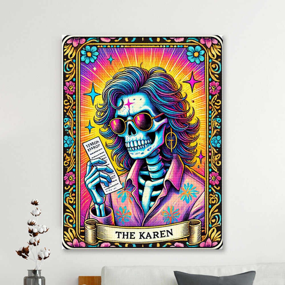 The Karen - Tarot Card Diamond Painting