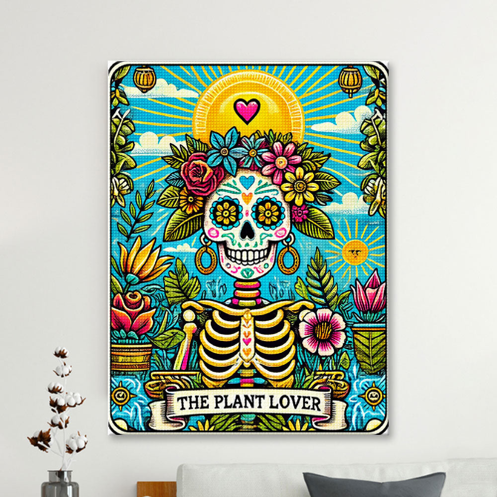 The Plant Lover - Tarot Card Diamond Painting