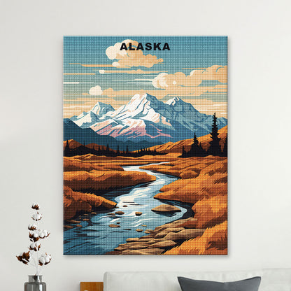 Alaska U.S. State Diamond Painting