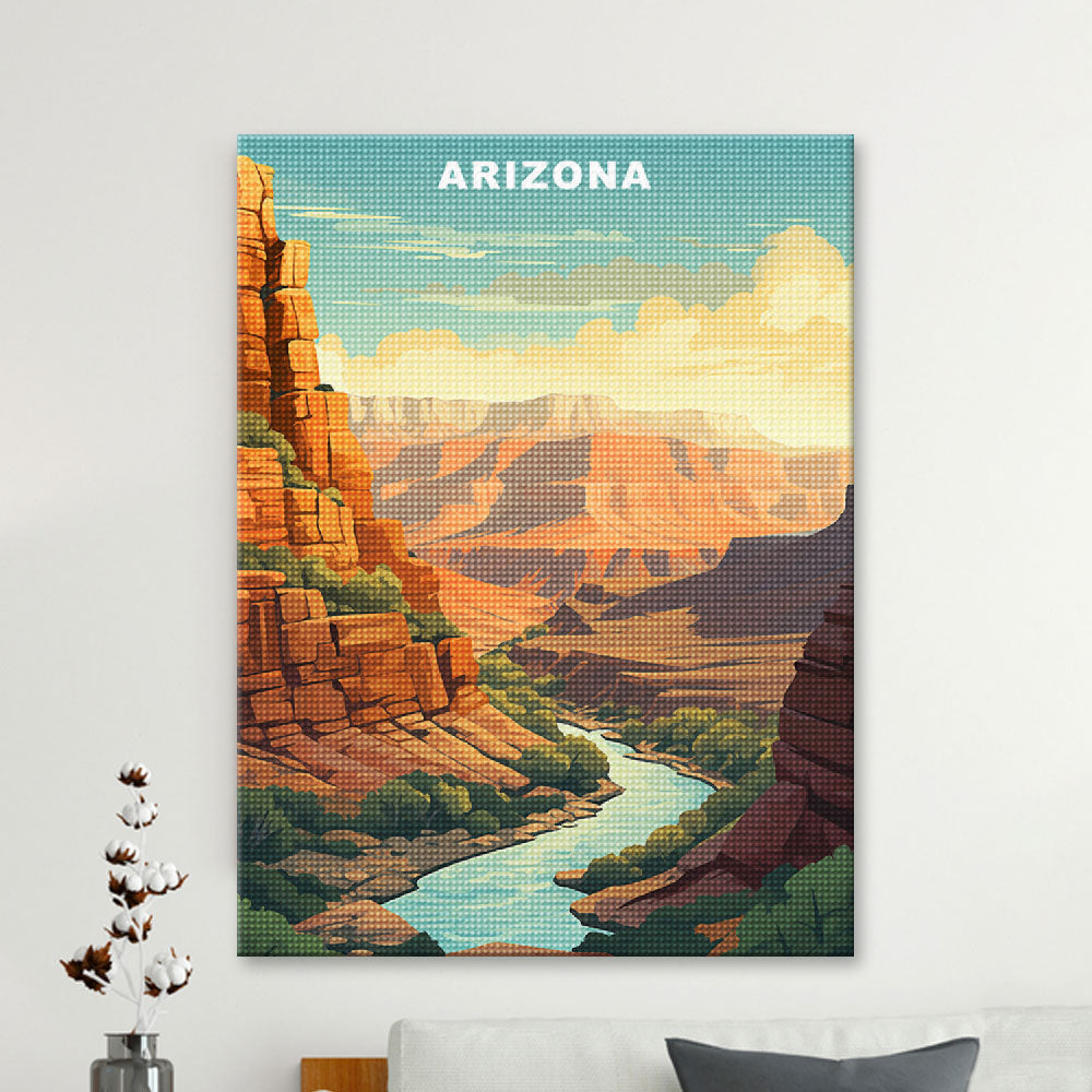 Arizona U.S. State Diamond Painting