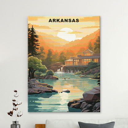 Arkansas U.S. State Diamond Painting