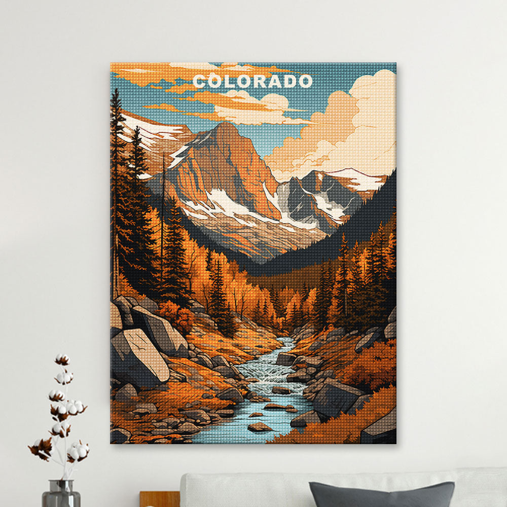 Colorado U.S. State Diamond Painting