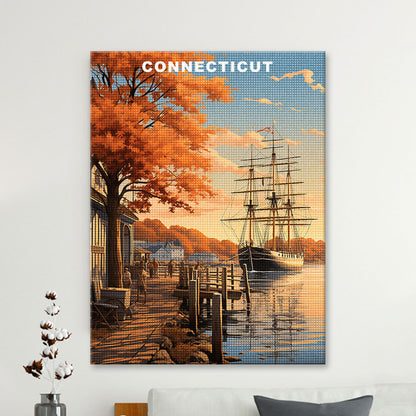 Connecticut U.S. State Diamond Painting