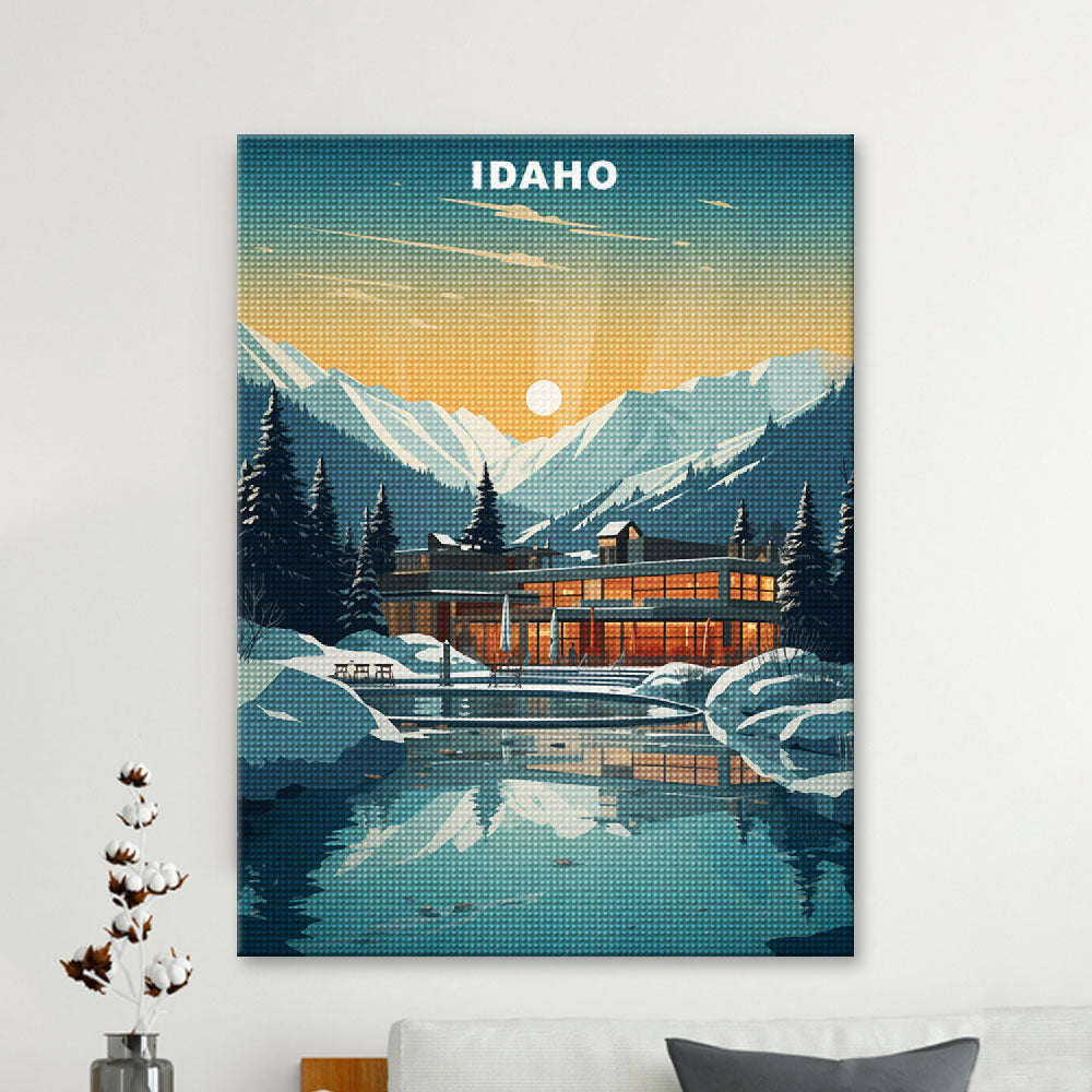 Idaho U.S. State Diamond Painting