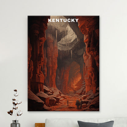 Kentucky U.S. State Diamond Painting