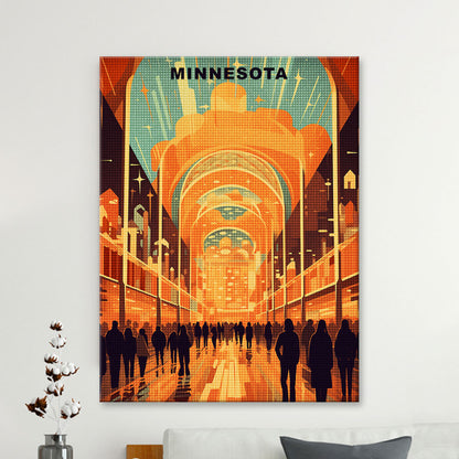 Minnesota U.S. State Diamond Painting