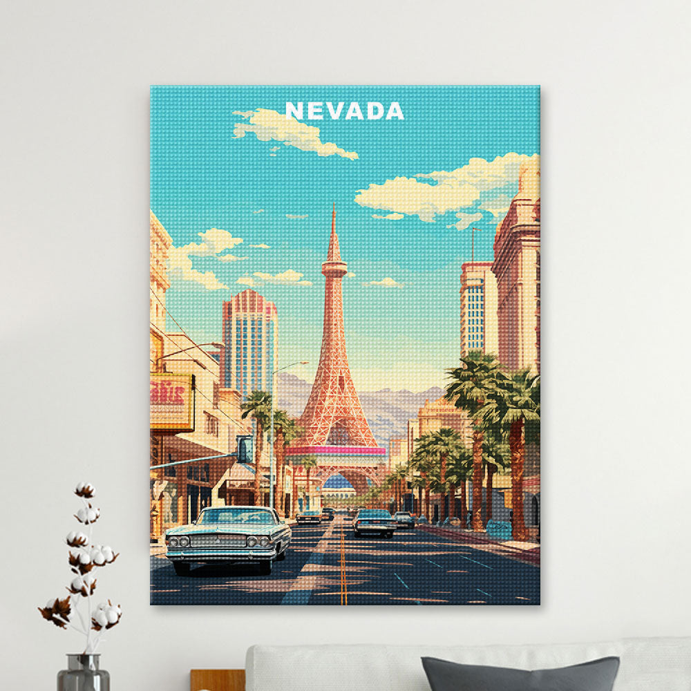 Nevada U.S. State Diamond Painting