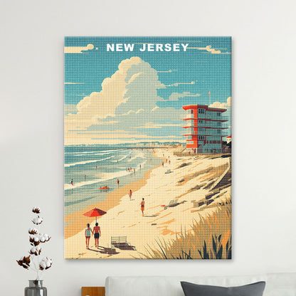 New Jersey U.S. State Diamond Painting