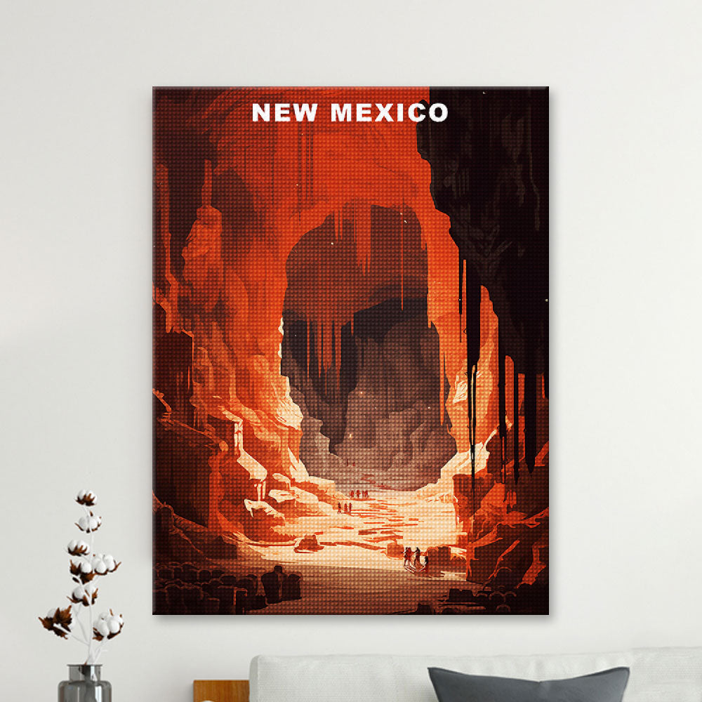 New Mexico U.S. State Diamond Painting