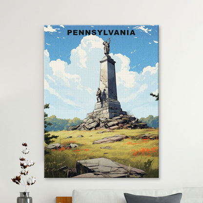 Pennsylvania U.S. State Diamond Painting