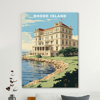 Rhode Island U.S. State Diamond Painting