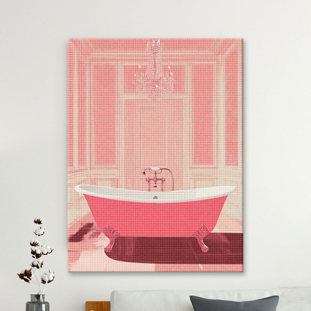 Clawfoot Tub Diamond Painting