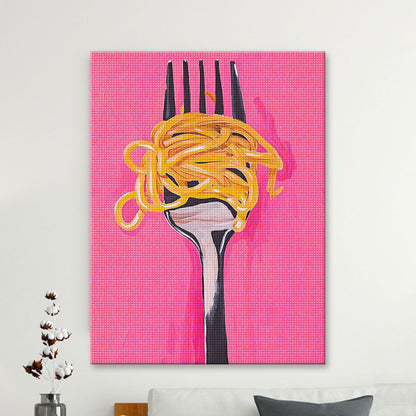 Spaghetti Fork Diamond Painting