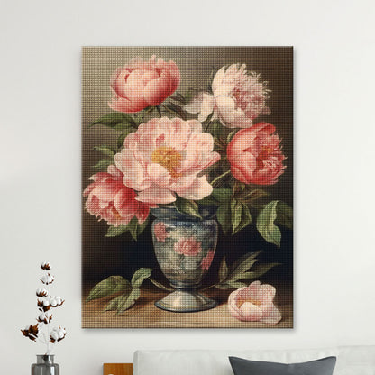 The Fragrance of Peonies | Diamond Painting