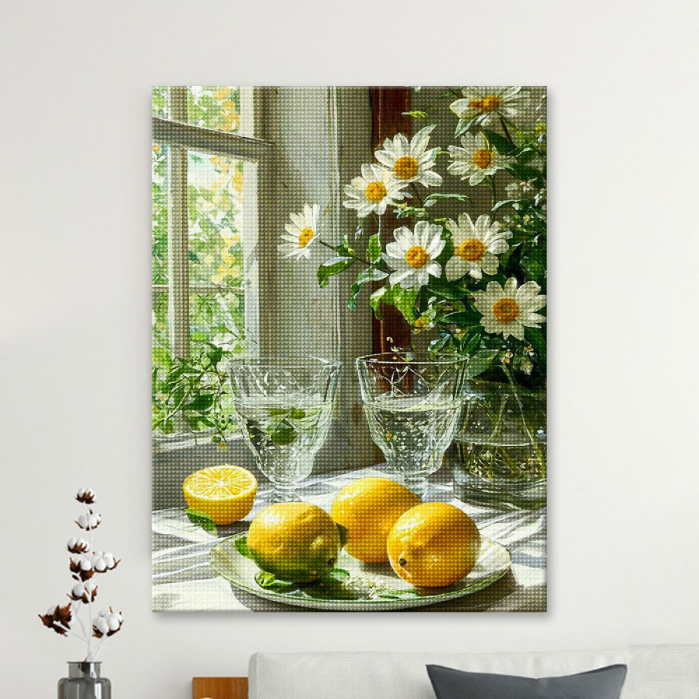Summer by the Window | Diamond Painting