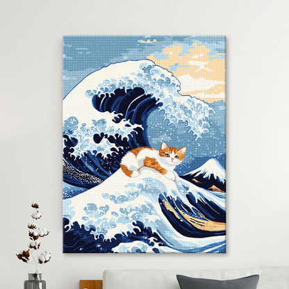 The Great Cat Wave  | Diamond Painting