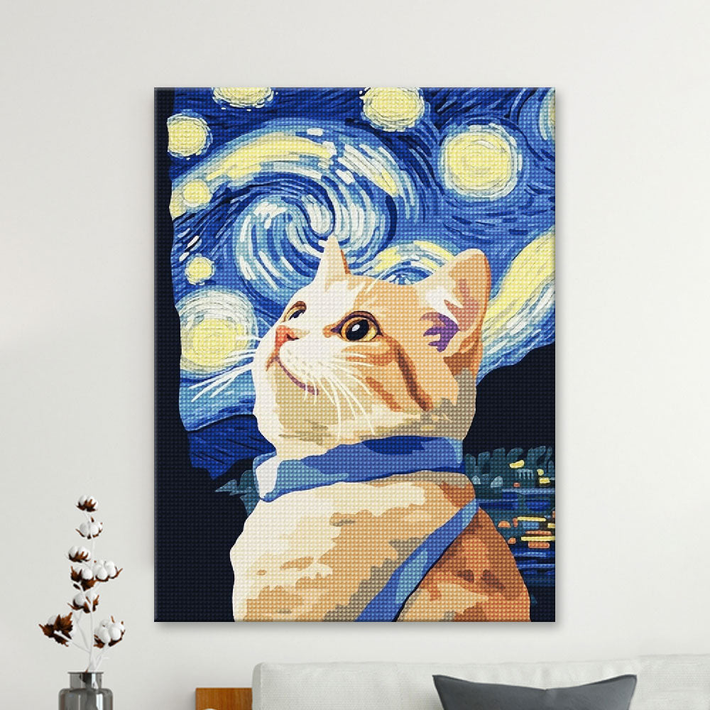 Starry Paws | Diamond Painting