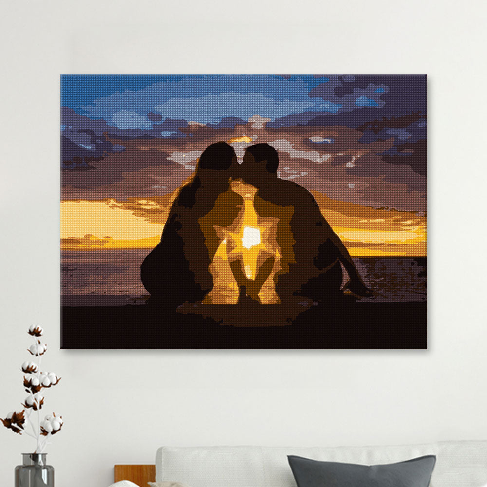 Sunset Silhouette | Diamond Painting