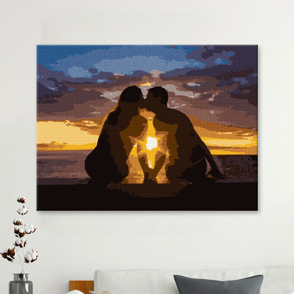 Sunset Silhouette | Diamond Painting