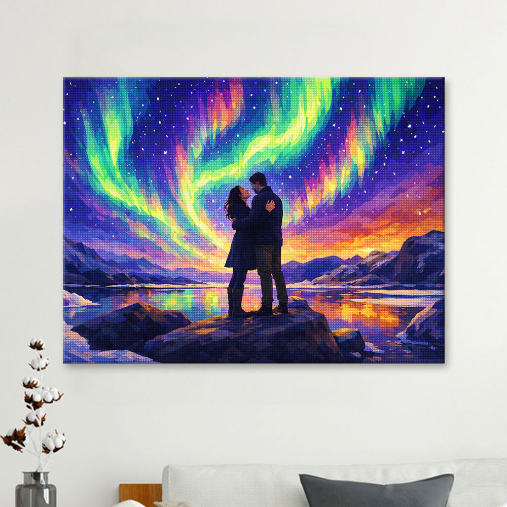 Aurora Couple | Diamond Painting