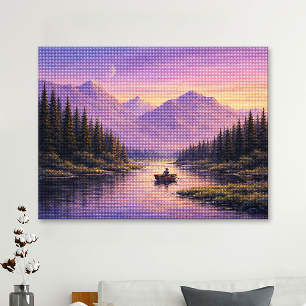 Mountain Rower | Diamond Painting