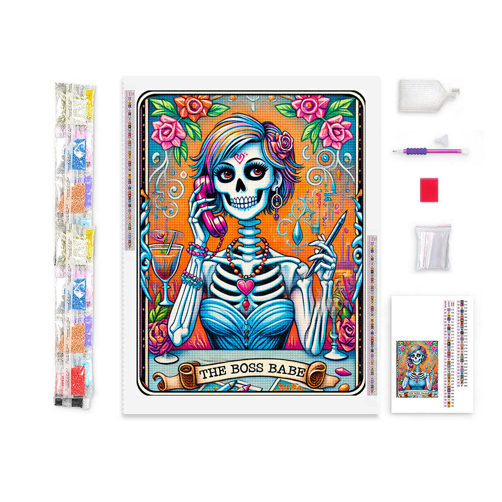 The Boss Babe - Tarot Card Diamond Painting