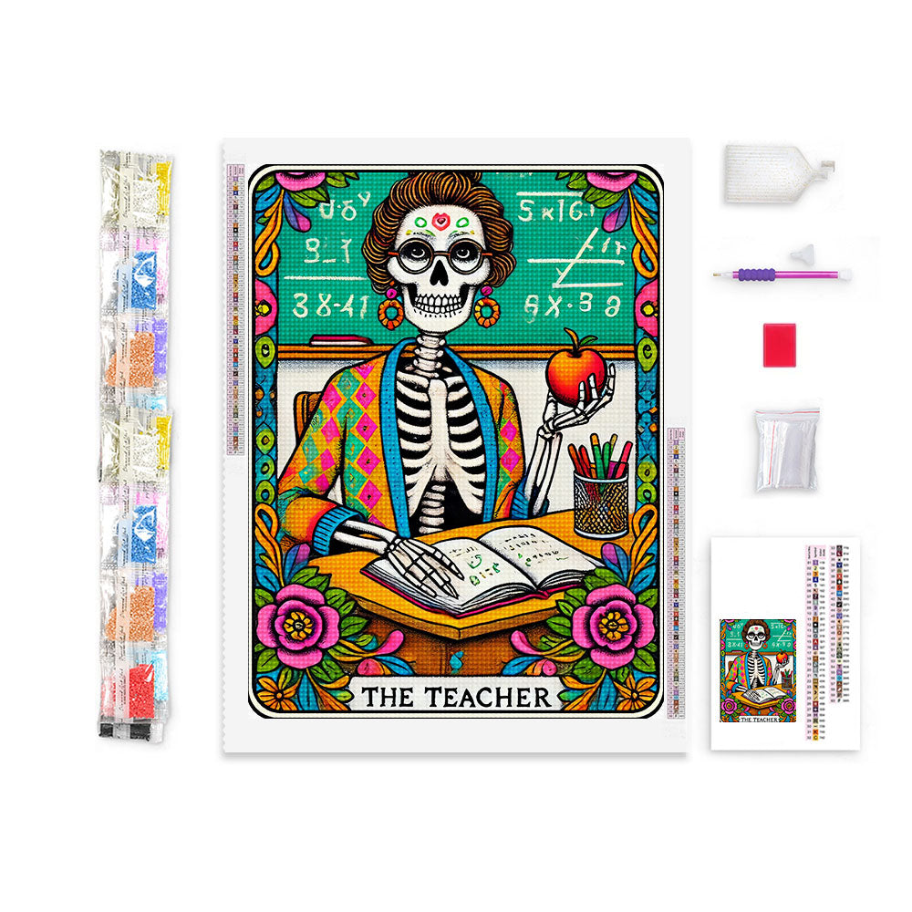 The Teacher - Tarot Card Diamond Painting