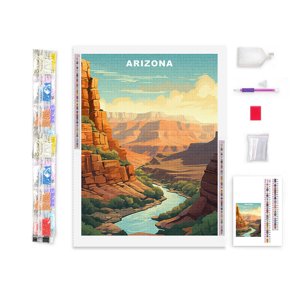 Arizona U.S. State Diamond Painting