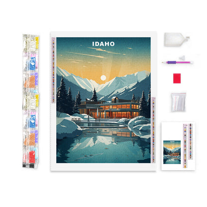 Idaho U.S. State Diamond Painting