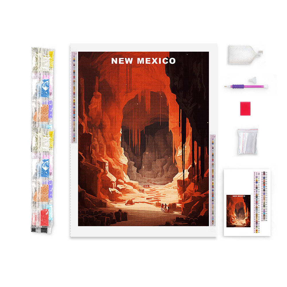 New Mexico U.S. State Diamond Painting